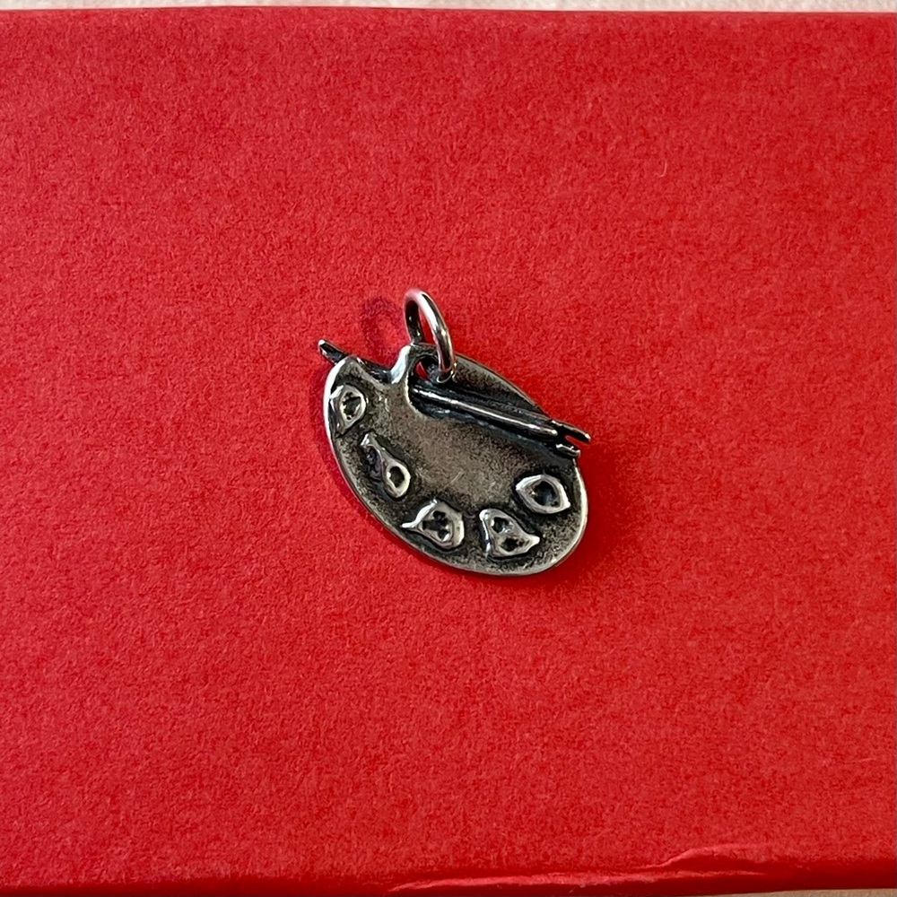 NEW Retired James Avery Artist Palette Charm